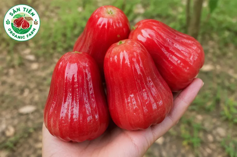 Mận hồng sân tiên giá cao cấp thường đi cùng chất lượng tuyển chọn