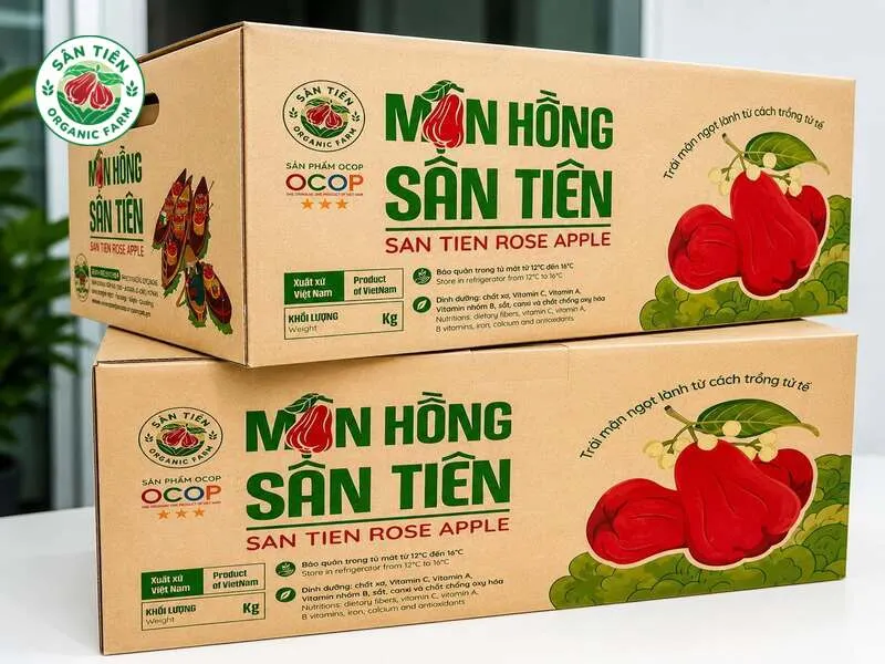Mận Sân Tiên giòn ngọt, sạch vị, chuẩn hữu cơ từ Sân Tiên Farm, rất thích hợp làm quà biếu tặng ý nghĩa. Mận Sân Tiên giòn ngọt, sạch vị, chuẩn hữu cơ từ Sân Tiên Farm, rất thích hợp làm quà biếu tặng ý nghĩa.