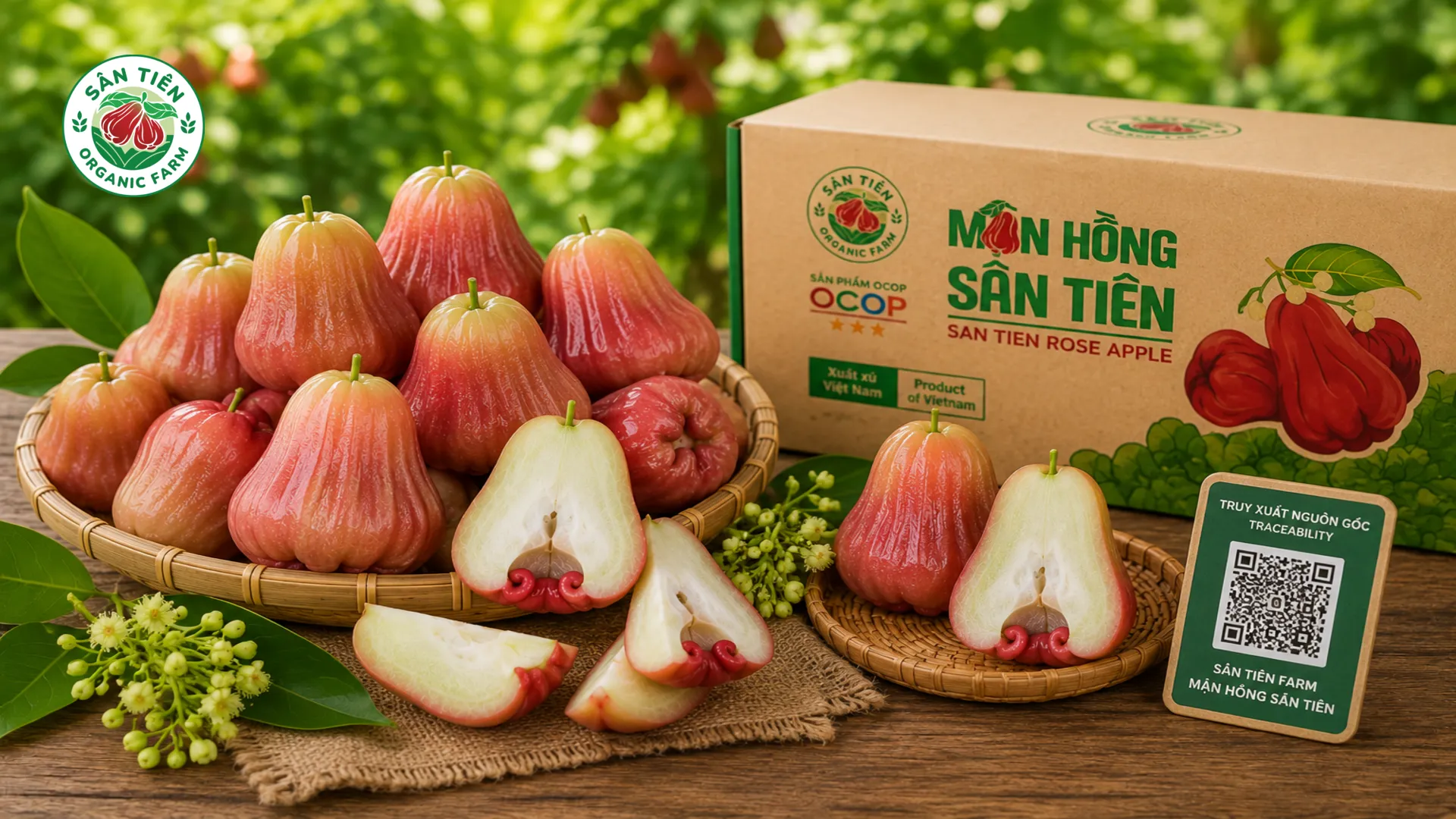 Mận Hồng Sân Tiên có nguồn gốc rõ ràng, truy xuất minh bạch giúp người dùng an tâm khi lựa chọn trái cây mỗi ngày.