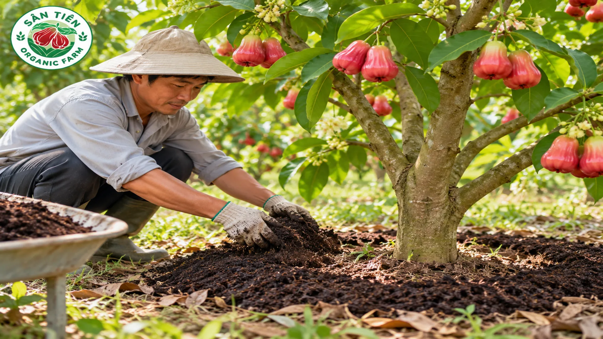 Cần chọn phân bón mận linh hoạt theo đất, tuổi cây và thời tiết để tránh lãng phí, sốc rễ và tiết kiệm chi phí.
