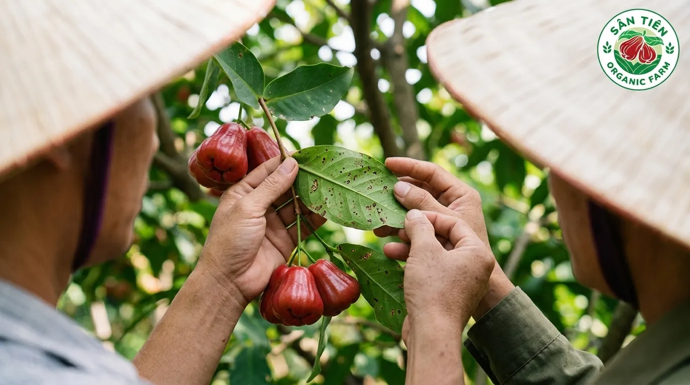 Ruồi đục trái đẻ trứng làm thối thịt, hỏng quả mận và rụng sớm từ giai đoạn bắt đầu đổi màu đến sắp chín.