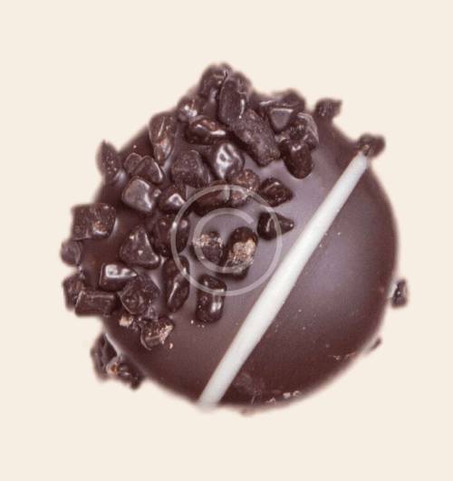 Dark chocolate candy
