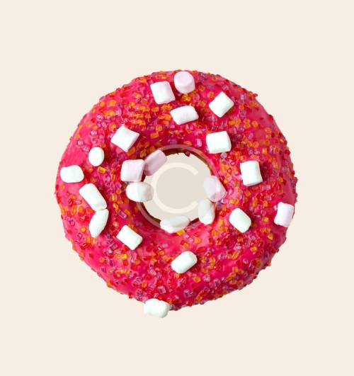 Marshmellow donut