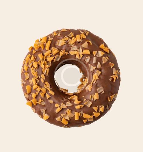 Caramel donut