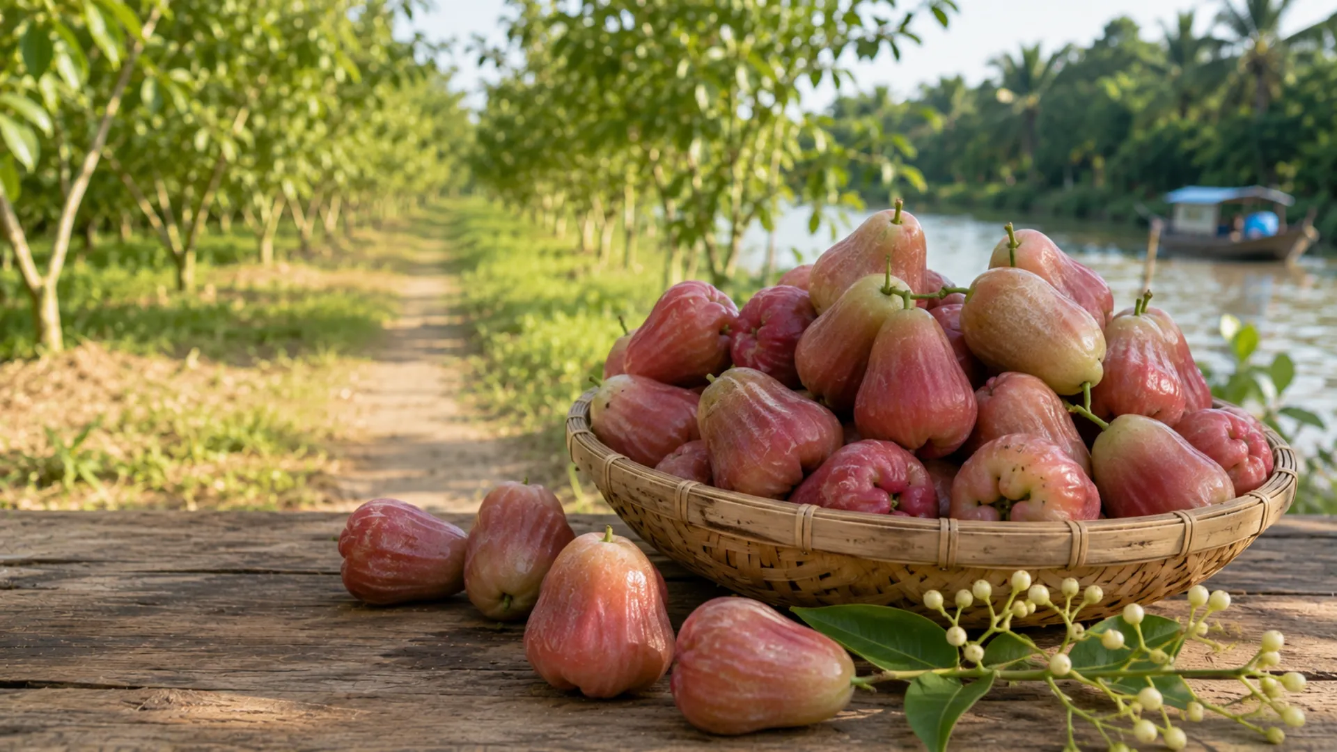 mận hồng sân tiên miền tây