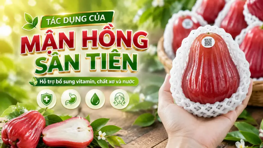 tác dụng của mận hồng sân tiên