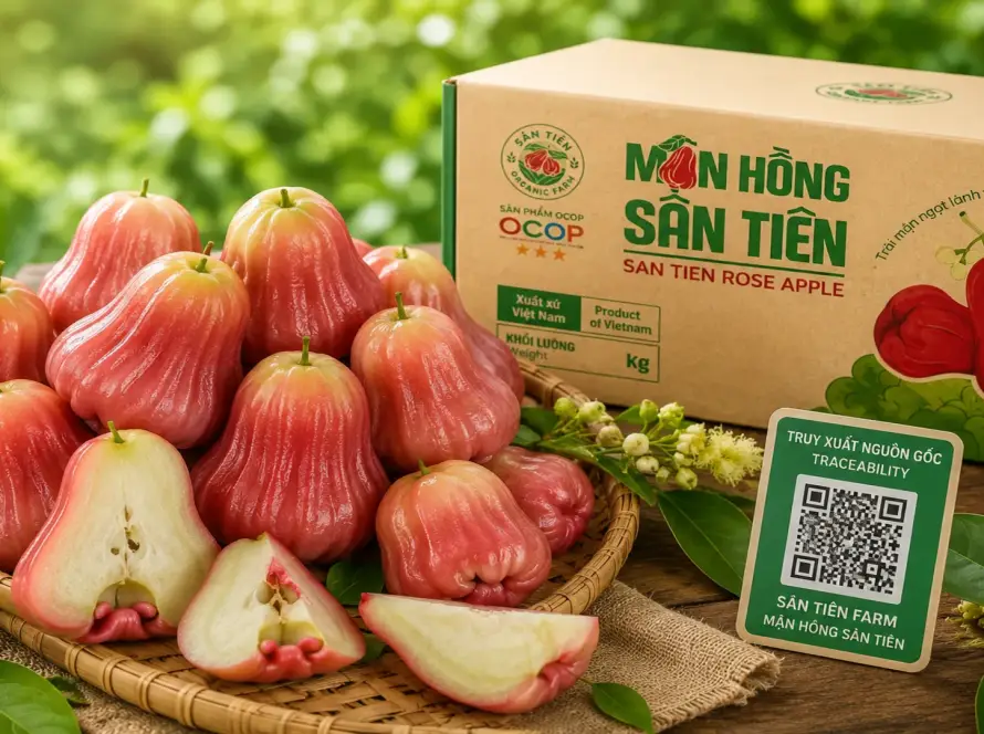 mận hồng sân tiên bao nhiêu calo