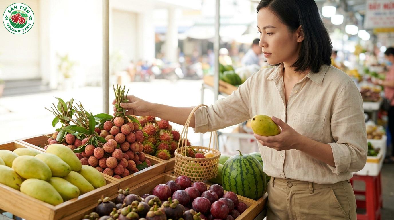 Chọn trái cây tháng 6 theo khẩu vị và nhu cầu sử dụng