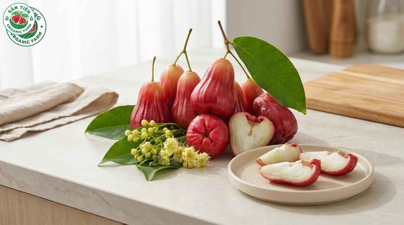 Mận hồng Sân Tiên