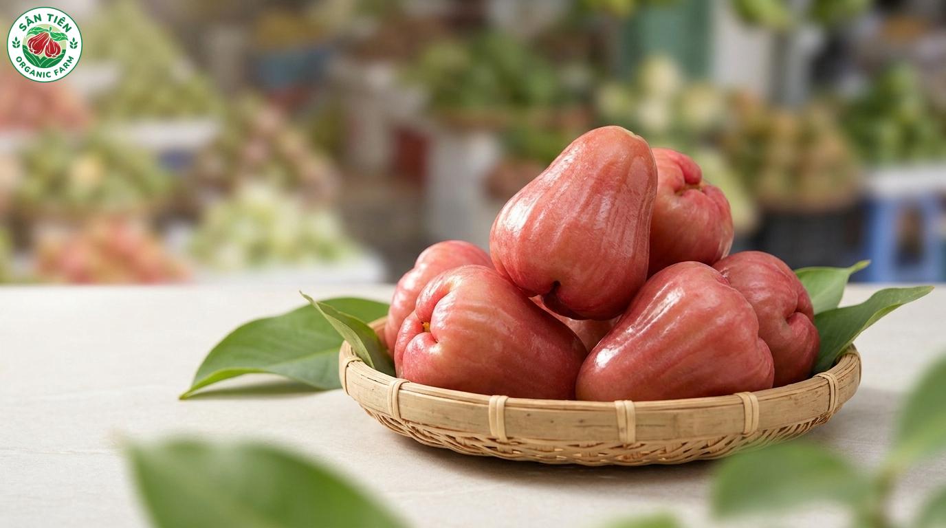 Mận hồng Sân Tiên