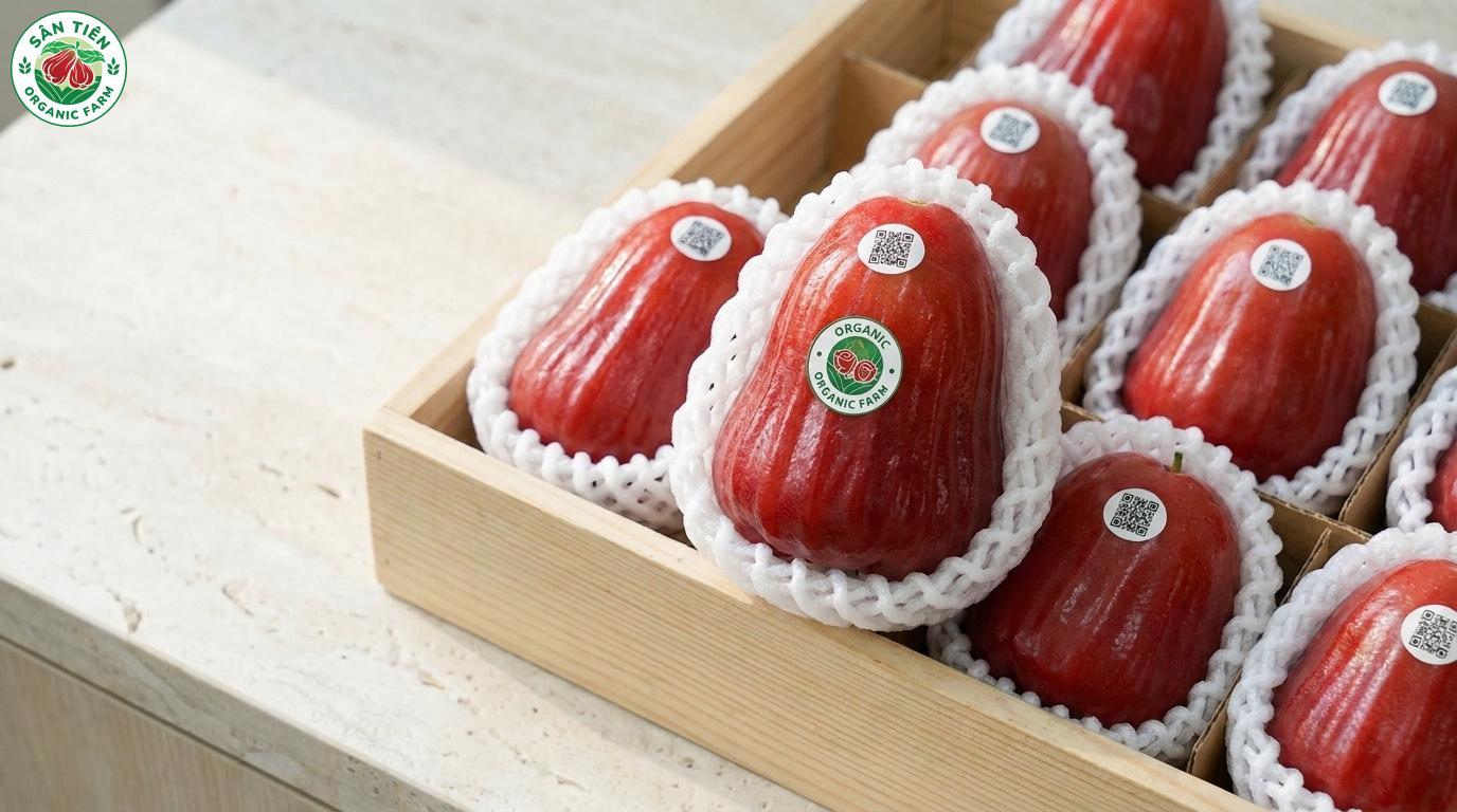 Mận hồng Sân Tiên