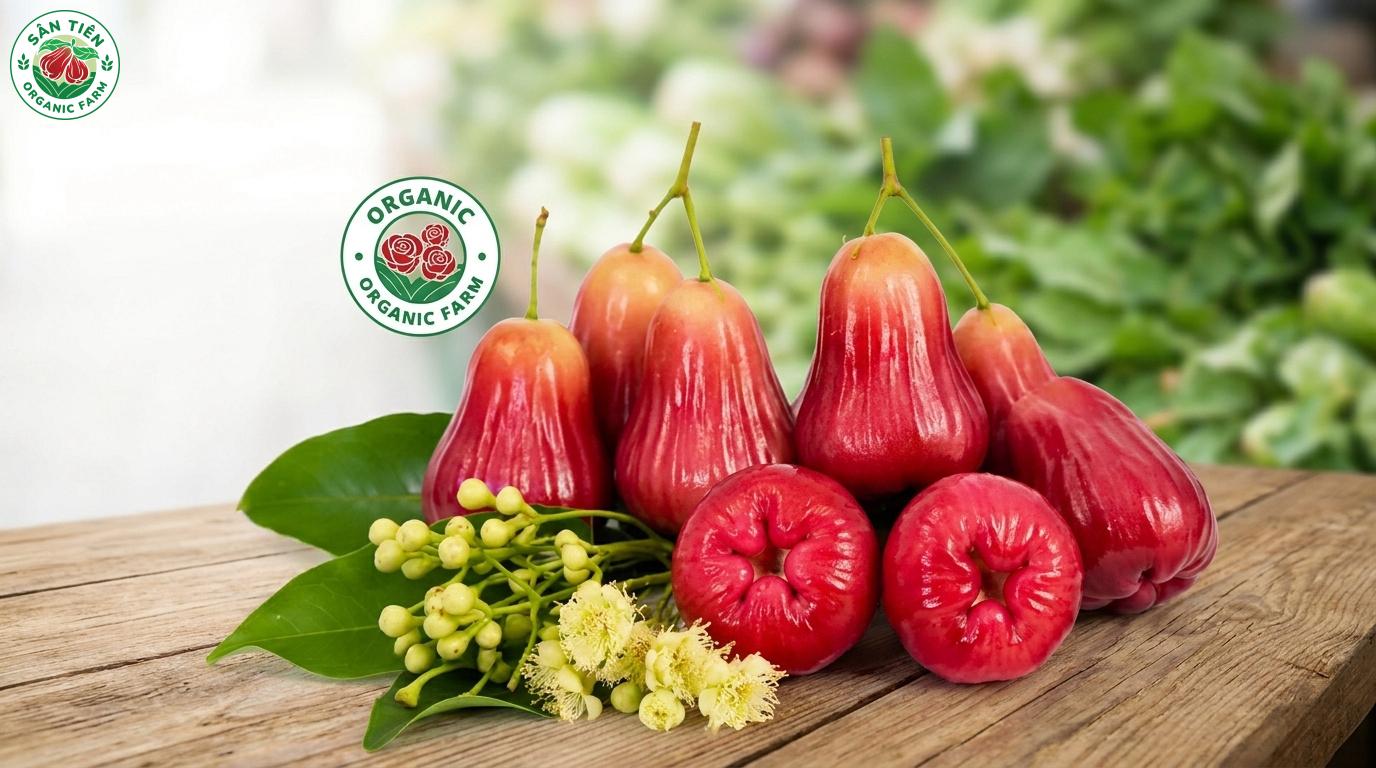 Mận hồng Sân Tiên