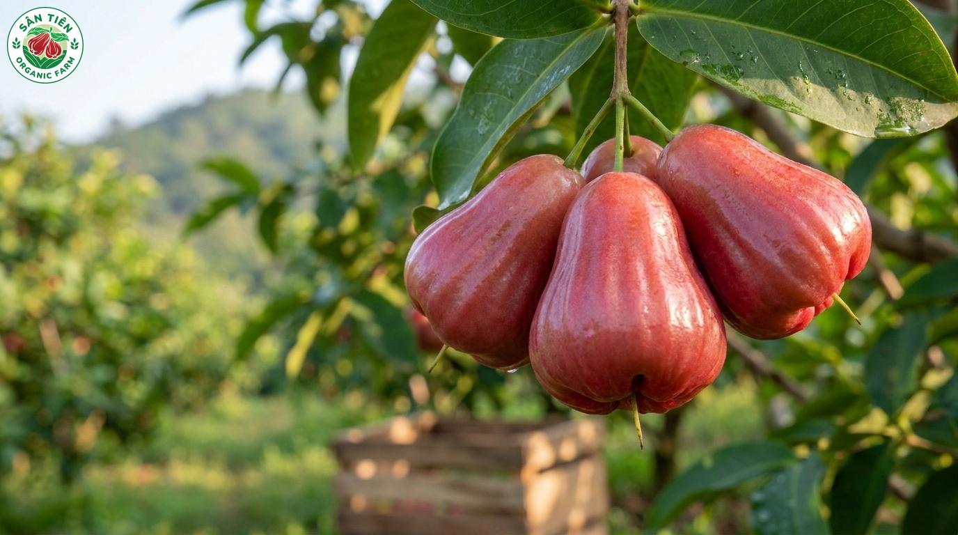Mận hồng Sân Tiên