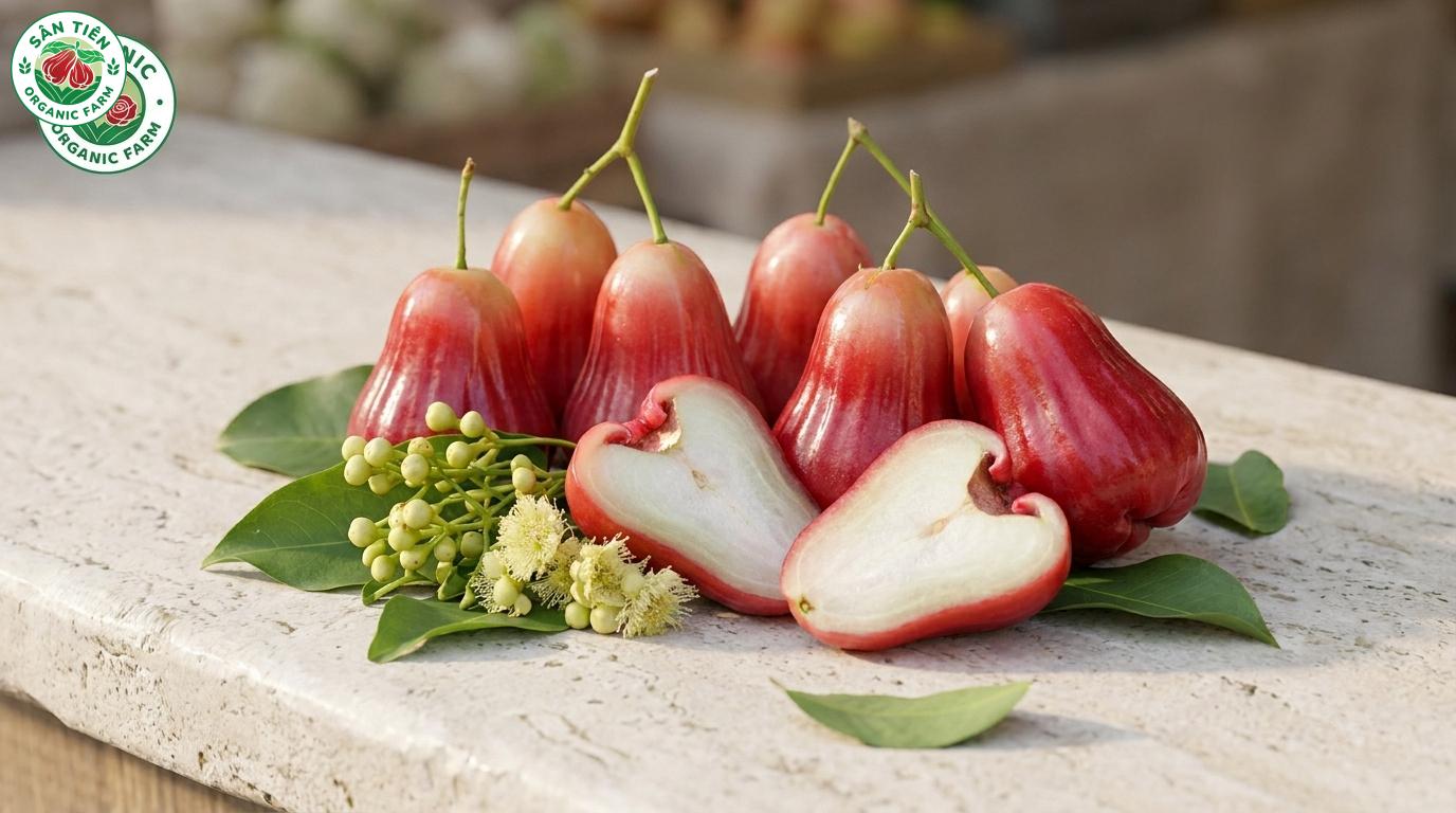 Mận hồng Sân Tiên Mận hồng Sân Tiên