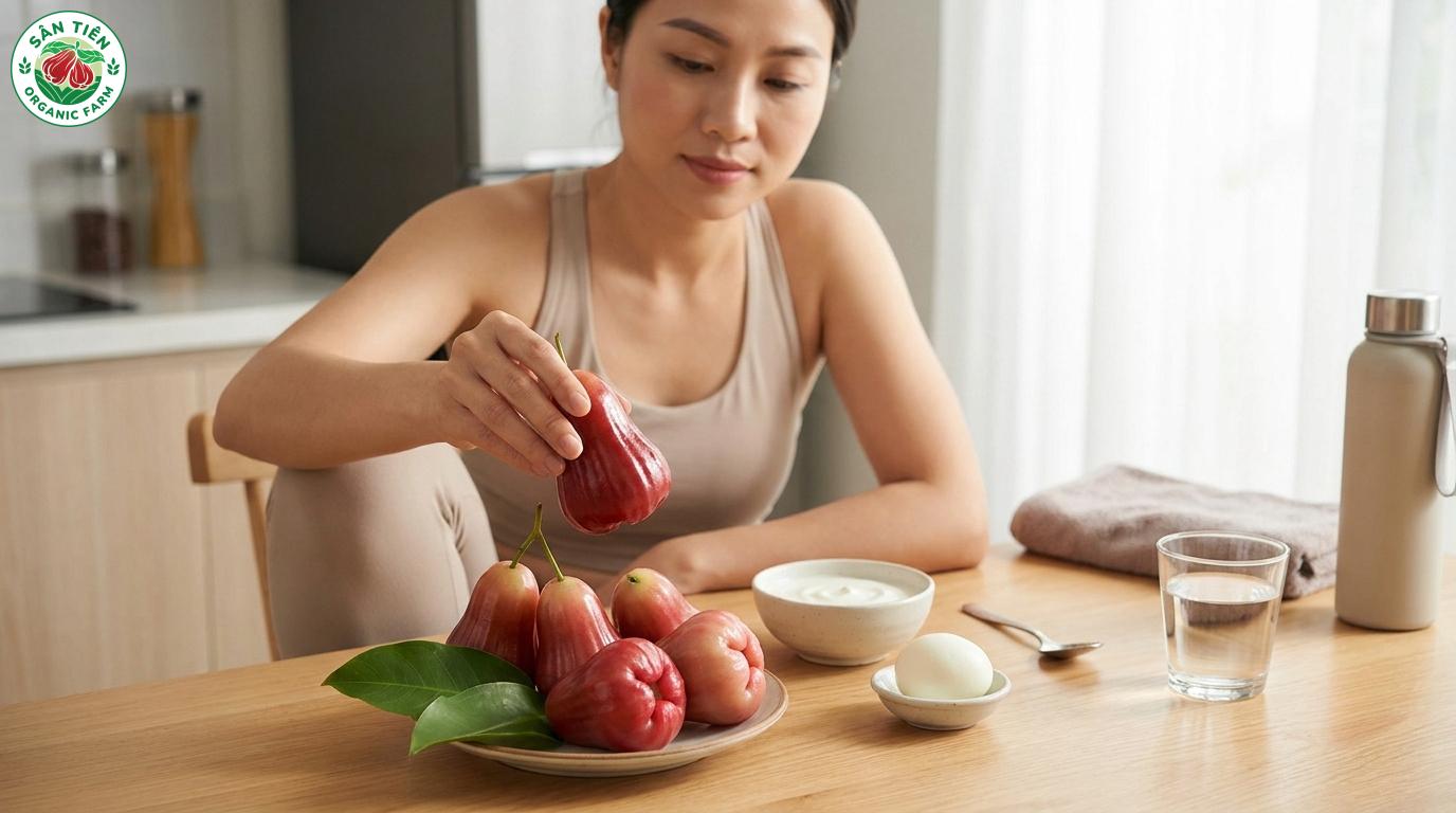 Ăn mận giảm cân đúng cách theo bữa ăn và mức vận động